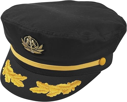 Broner Gorra de yate con bandera original talla única