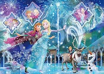 【完売】 エポック社 雪の女王物語 1000ピース 光るパズル Amazon.co.jp: 1000ピース ジグソーパズル おにねこ 雪の女王