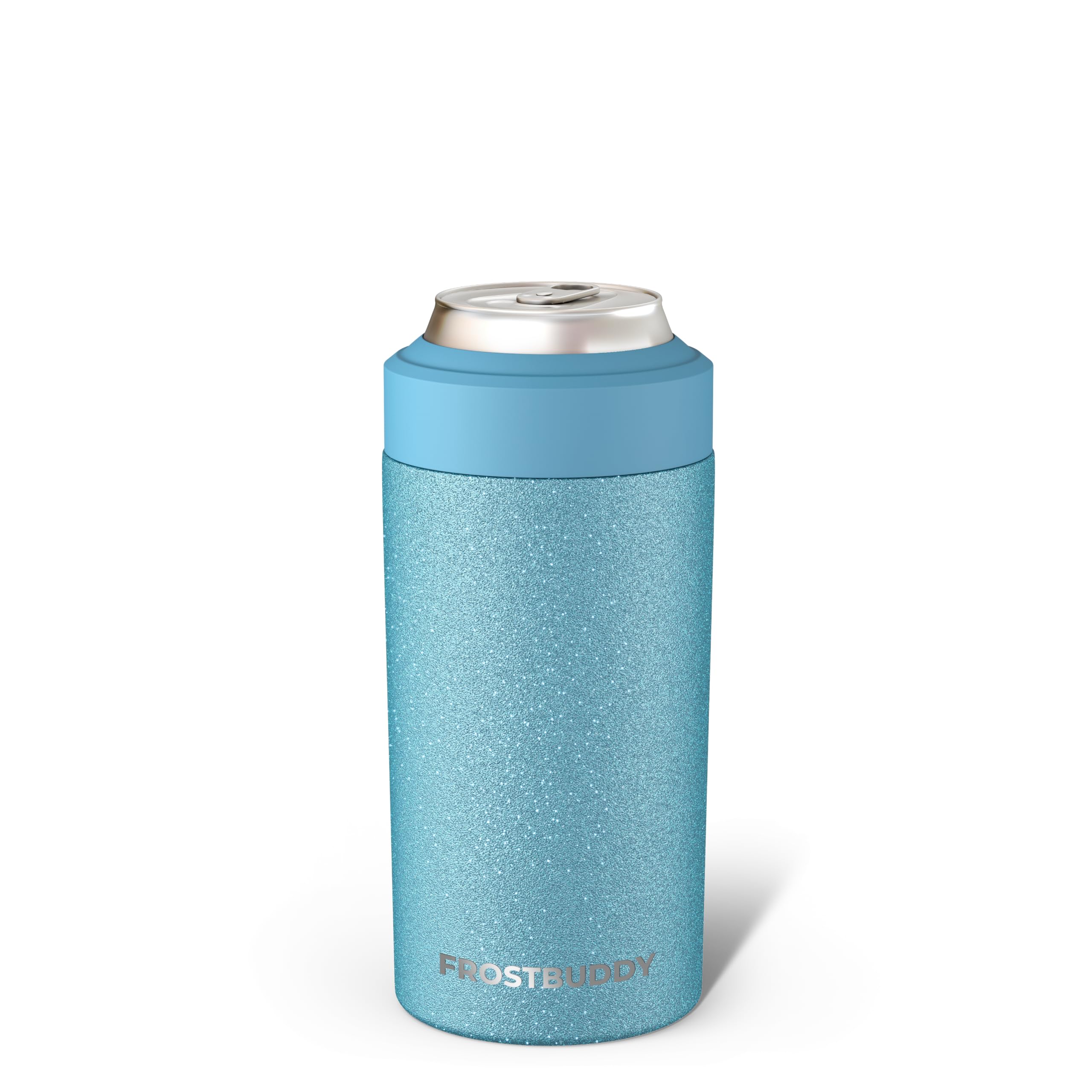 Frost Buddy Universal Can Cooler, Stainless Steel, Glacier Glitz