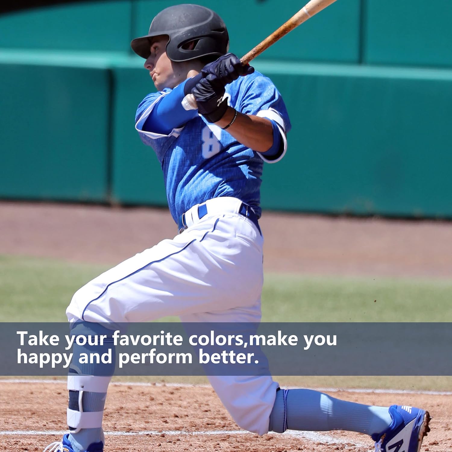 Sunew Soccer Baseball Socks, 2/3 Pack Multi-Sport Athletic Softball Football Volleyball Socks for Youth Adult 4 Size - Image 6