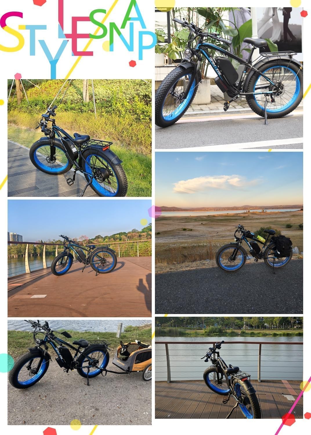 Electric Bike for Adults, 2000W Peak 2500W Fat Tire Electric Bicycle, 52V 19.2/32AH Ebike Battery, Max 40MPH&100Miles, 24"/26", Hydraulic Disc Brake for Mountains, Snow, Sand, Road, 21 Speed