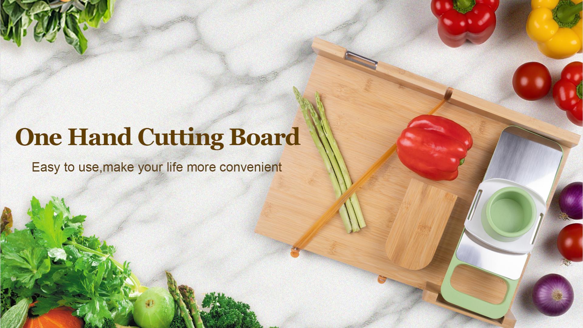 Amazon.com: Adaptive One-Handed Cutting Board,with Bread Stops