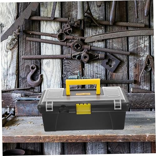 Miniatura 6 de Caja de herramientas multiusos para coche y hogar Electricista con organizador de tornillos de gran capacidad y piezas de hardware, contenedor de