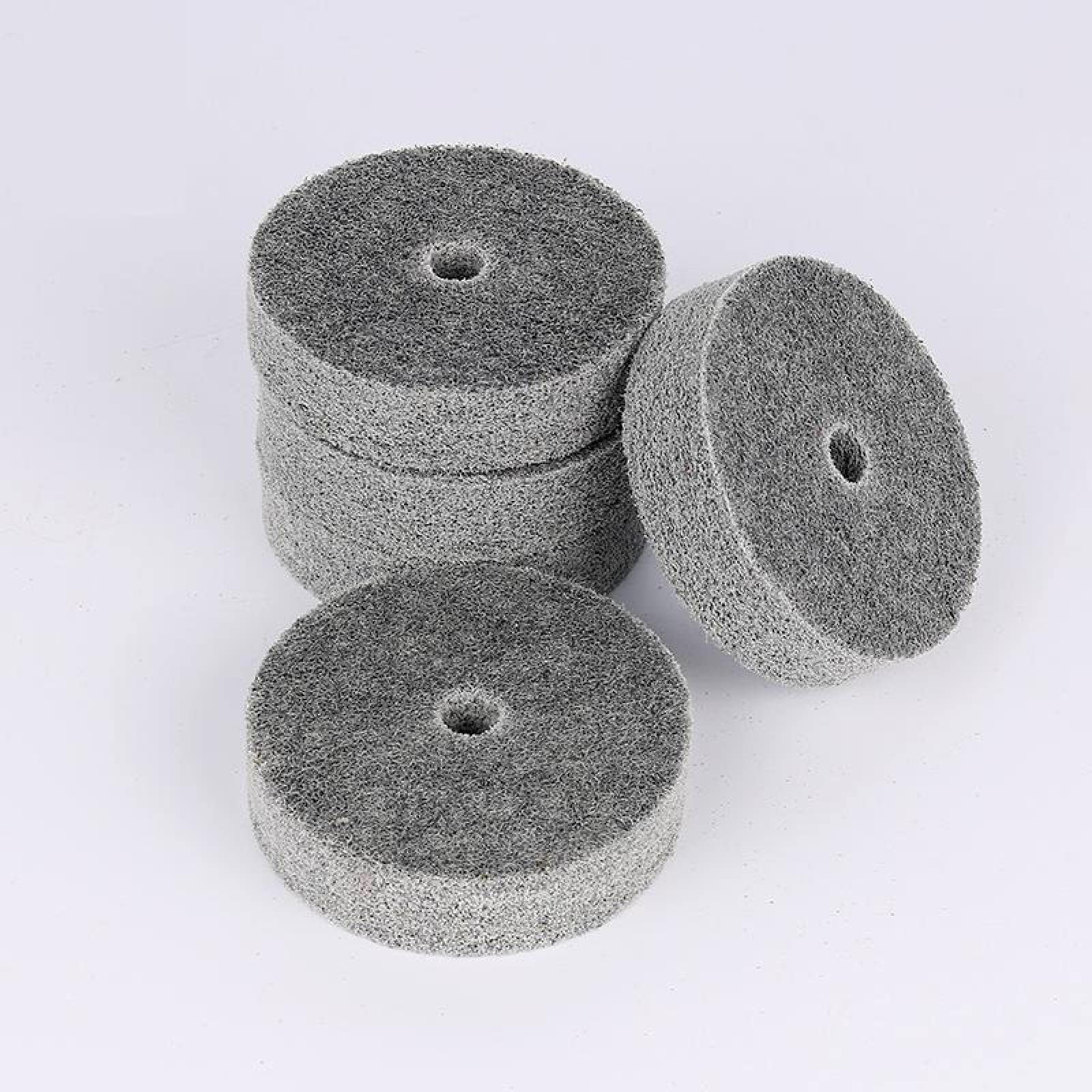 Disco abrasivo for pulir fibra de nailon, 5 unidades, 75 mm