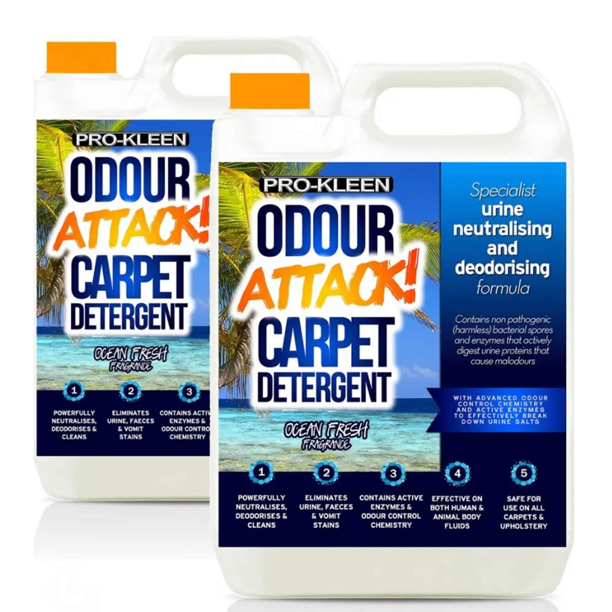 Buy ProKleen Odour Attack Pet Carpet Cleaner Shampoo Active Enzymes