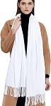 Pashmina Shawls and Wraps Scarfs for Women Wedding Party Winter Warm Long Solid Color