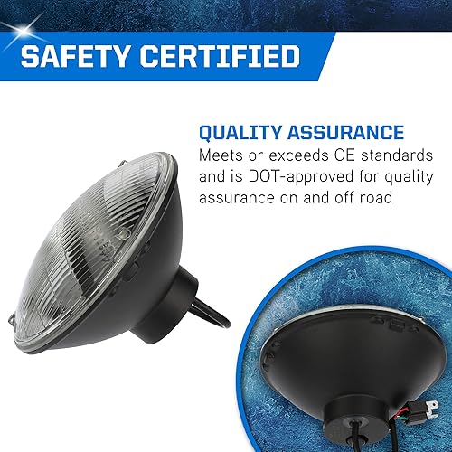 Miniatura 3 de PEAK Faro LED H6024 de haz sellado 6000K