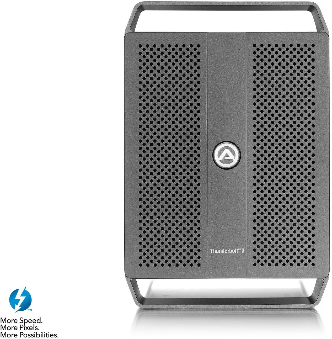 Akitio (un marchio OWC Node Duo - Chassis di espansione PCIe Thunderbolt (USB-C) a 2 slot per schede PCIe a mezza lunghezza, a tutta altezza e a doppia larghezza Akitio (un marchio OWC Node Duo - Chassis di espansione PCIe Thunderbolt (USB-C) a 2 slot per schede PCIe a mezza lunghezza, a tutta altezza e a doppia larghezza