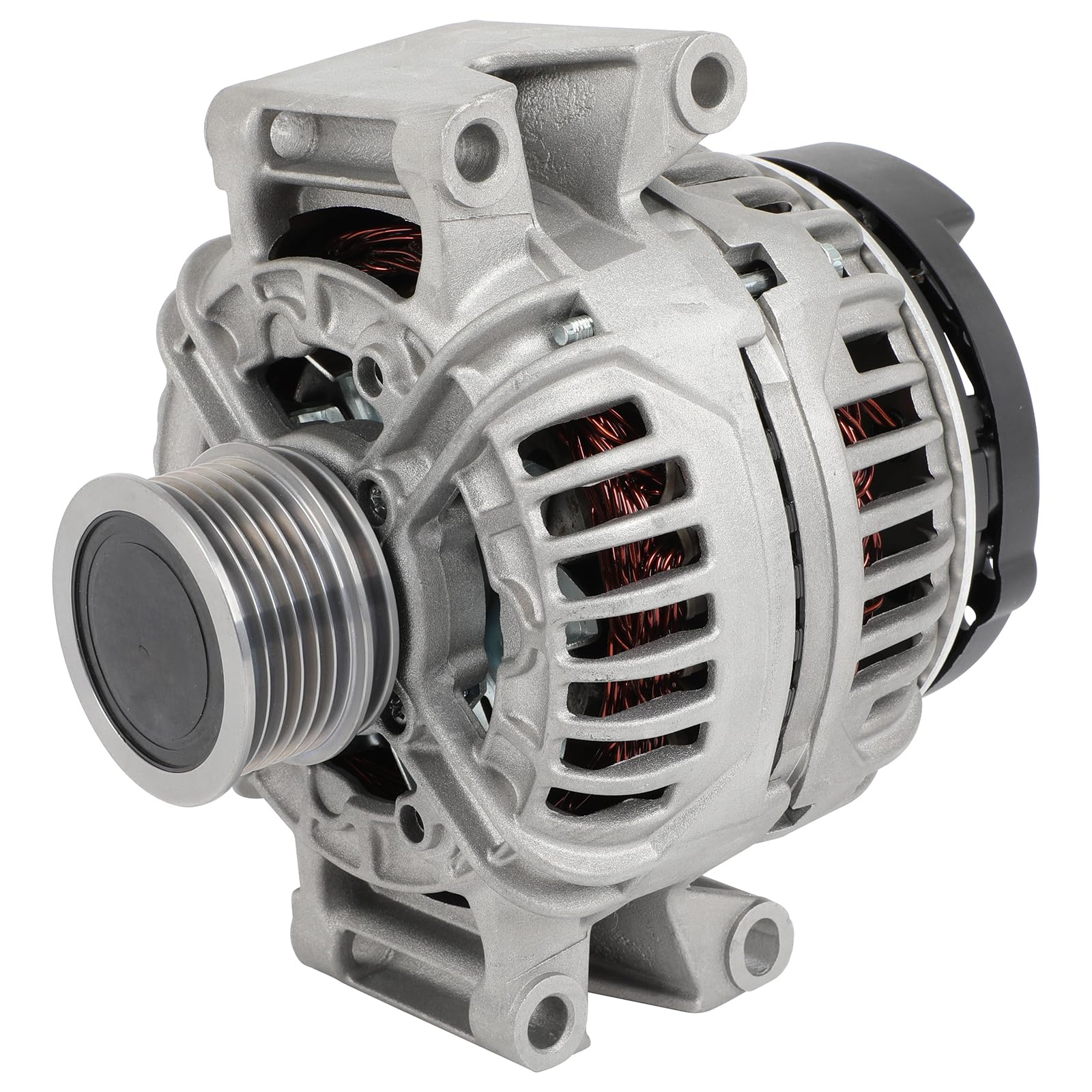 SCITOO Alternator Fit for Audi A4 A4 Quattro 09-12, A5 10-13, A5 Quattro 10-12, S4 10, Q5 11-12, 2.0L 3.0L- 12V 140Amp CW 6-Groove Clutch Pulley, Replace OE# 11466-image-35