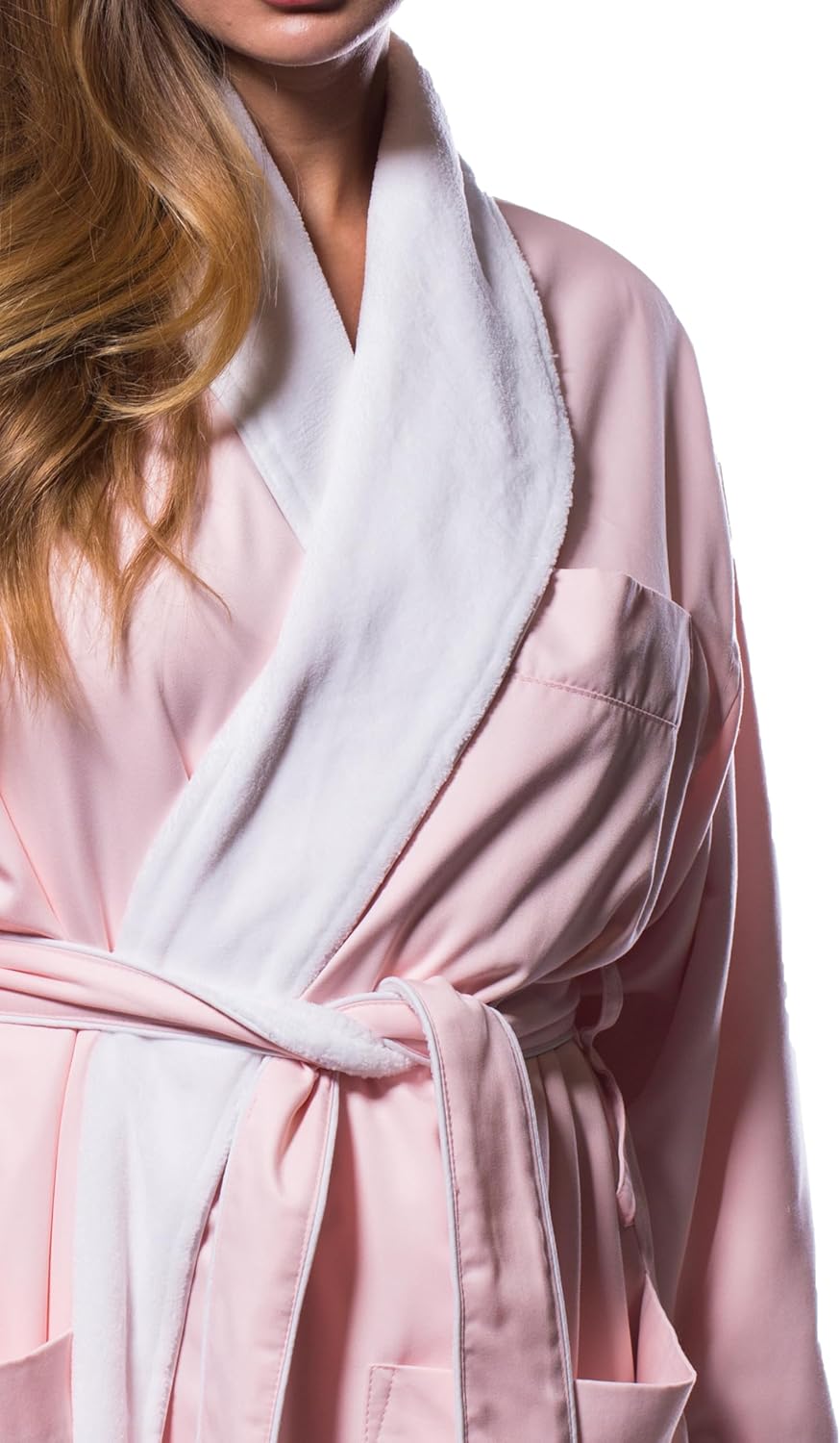 Turquaz Robes for Women - Luxury Plush Lined Bathrobe, 100% Polyester Microterry & Microfiber, Cozy & Elegant Womens Robe - Image 2