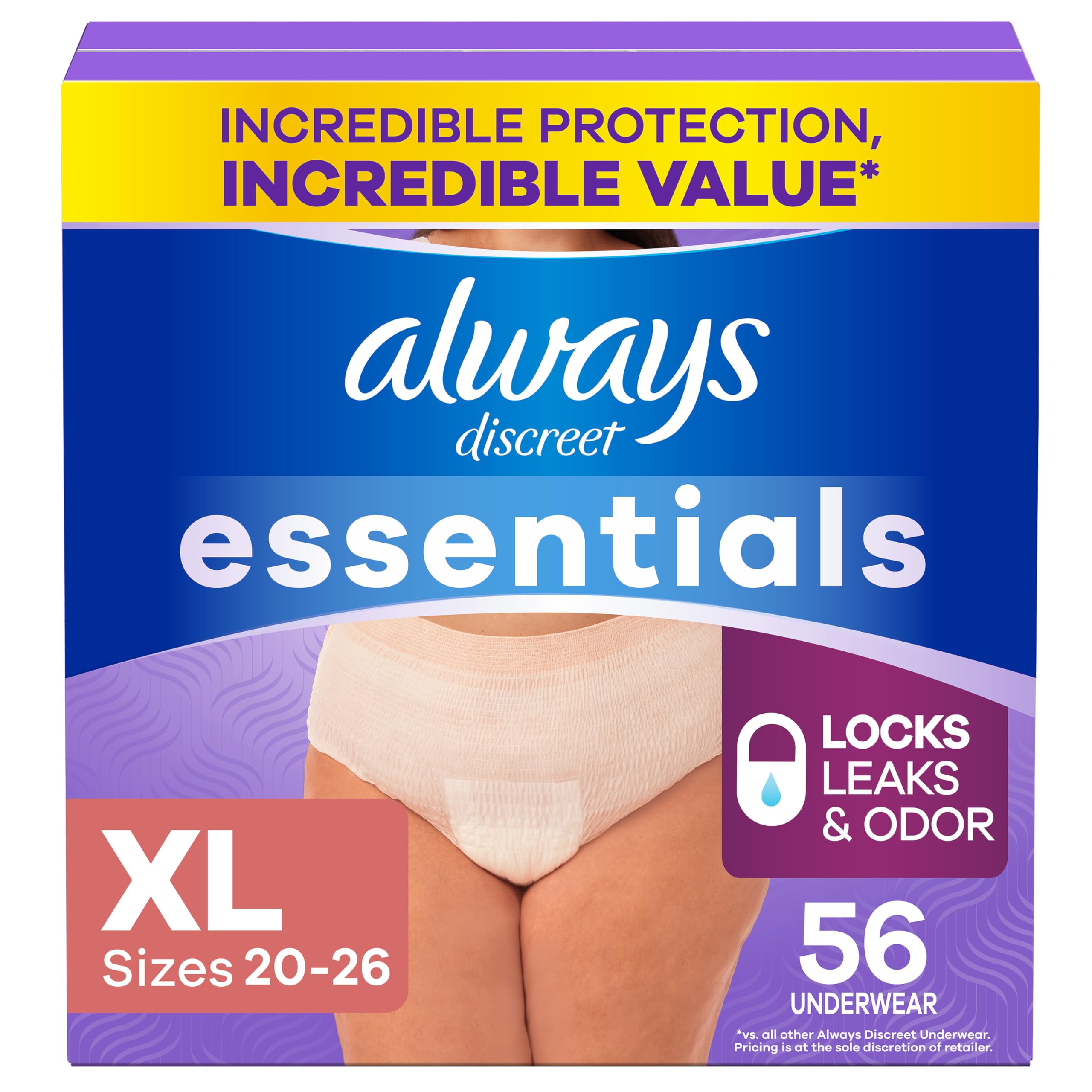 Always Discreet Essentials