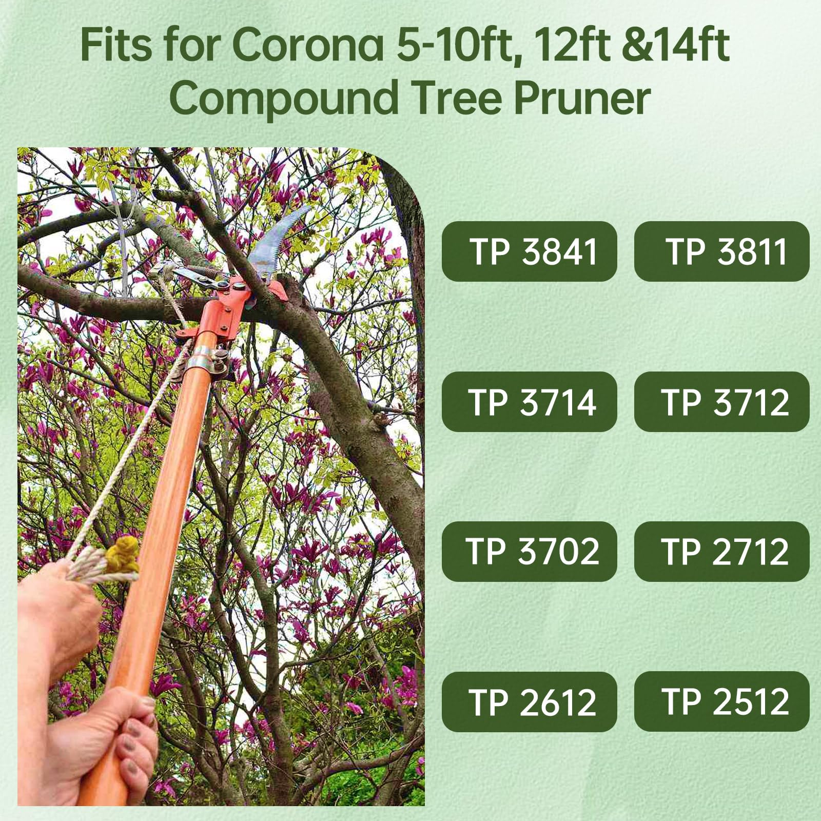 Amazon.com: 12” Pole Pruner Saw Blade Replacement for Corona TP 