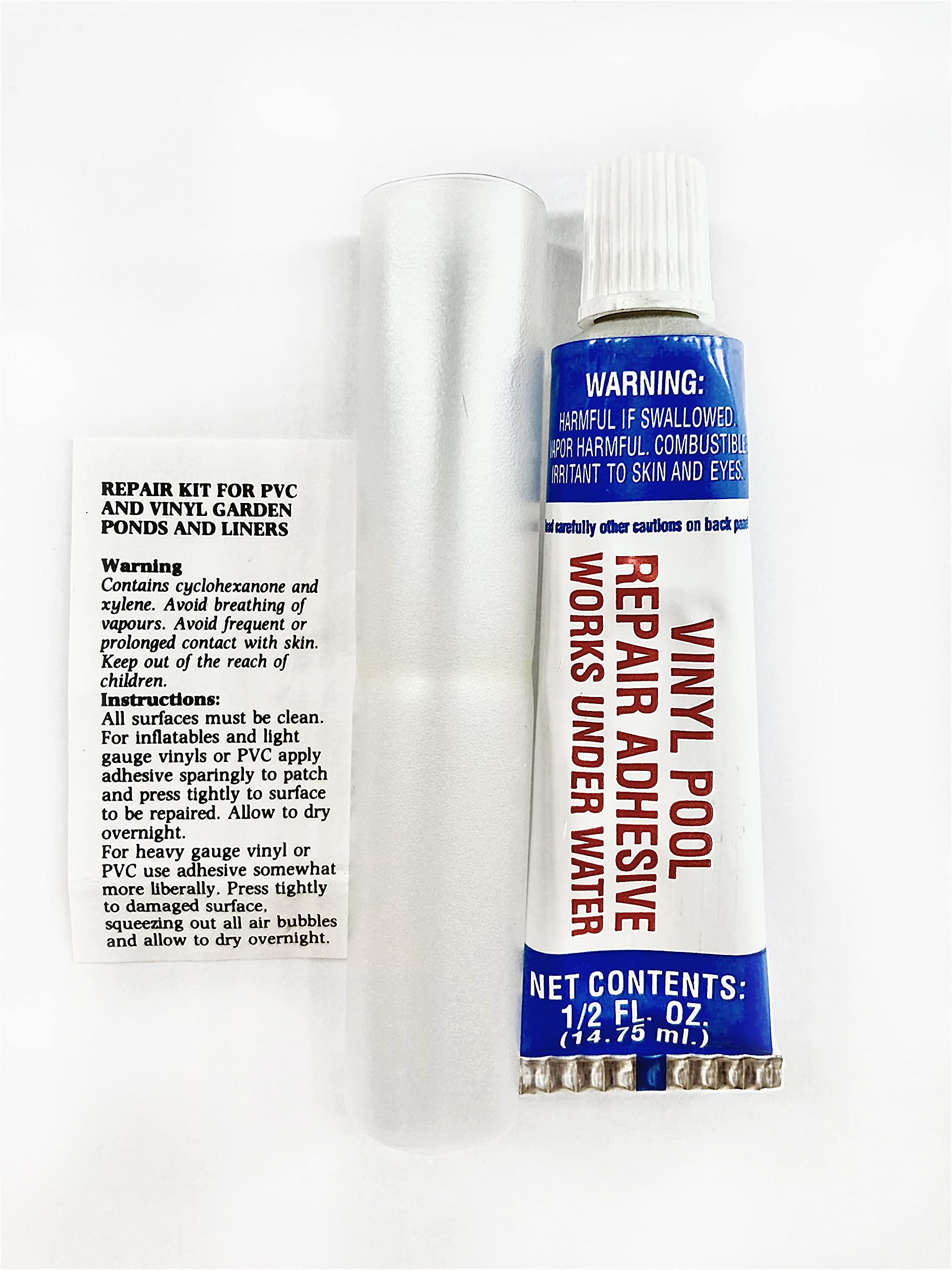 rox Swimming Pool Vinyl Repair Kit Hot Tub Lay Z Spa Inflatables + Large 16x10cm PVC Patch Works Underwater