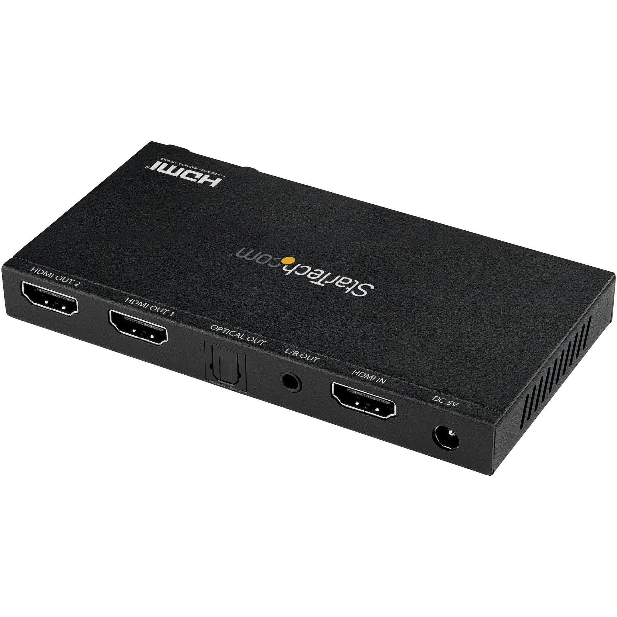 ST122HD202 2ポートHDMI ビデオスプリッター　4K 60Hz ST122HD202 ビデオスプリッター/4K60Hz HDMI 2.0/1入力2出力