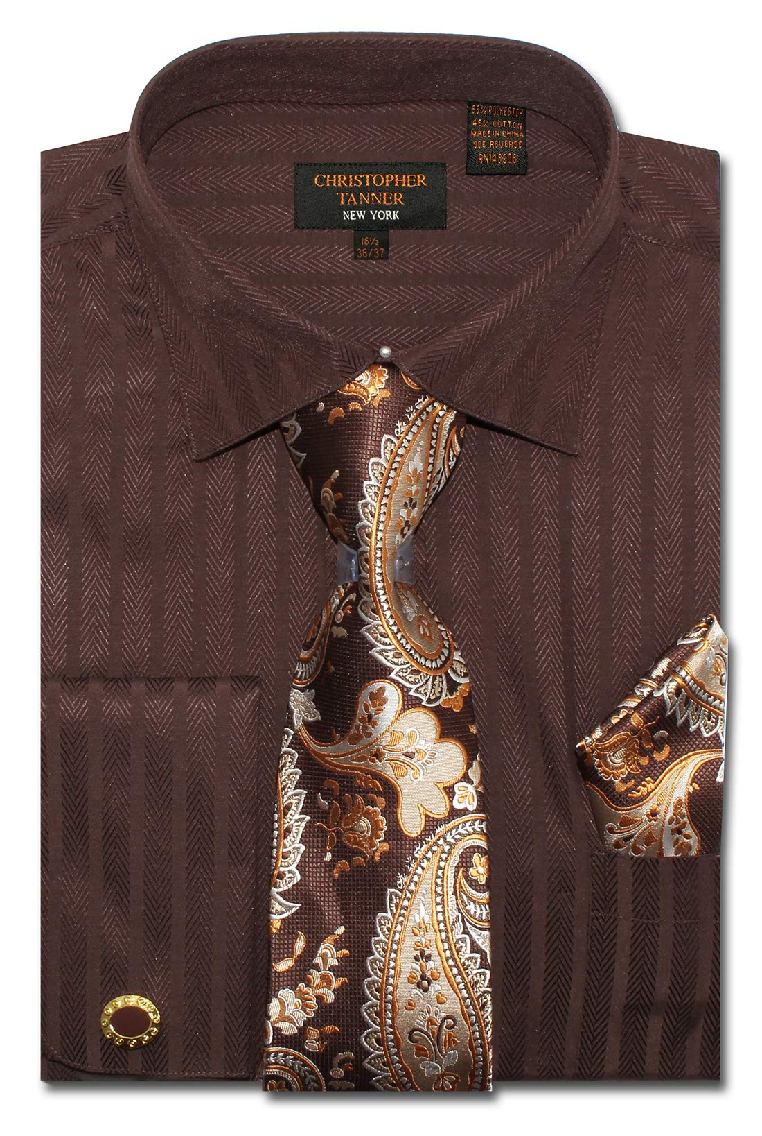 Dark Brown Dress Shirt The Dress Shop