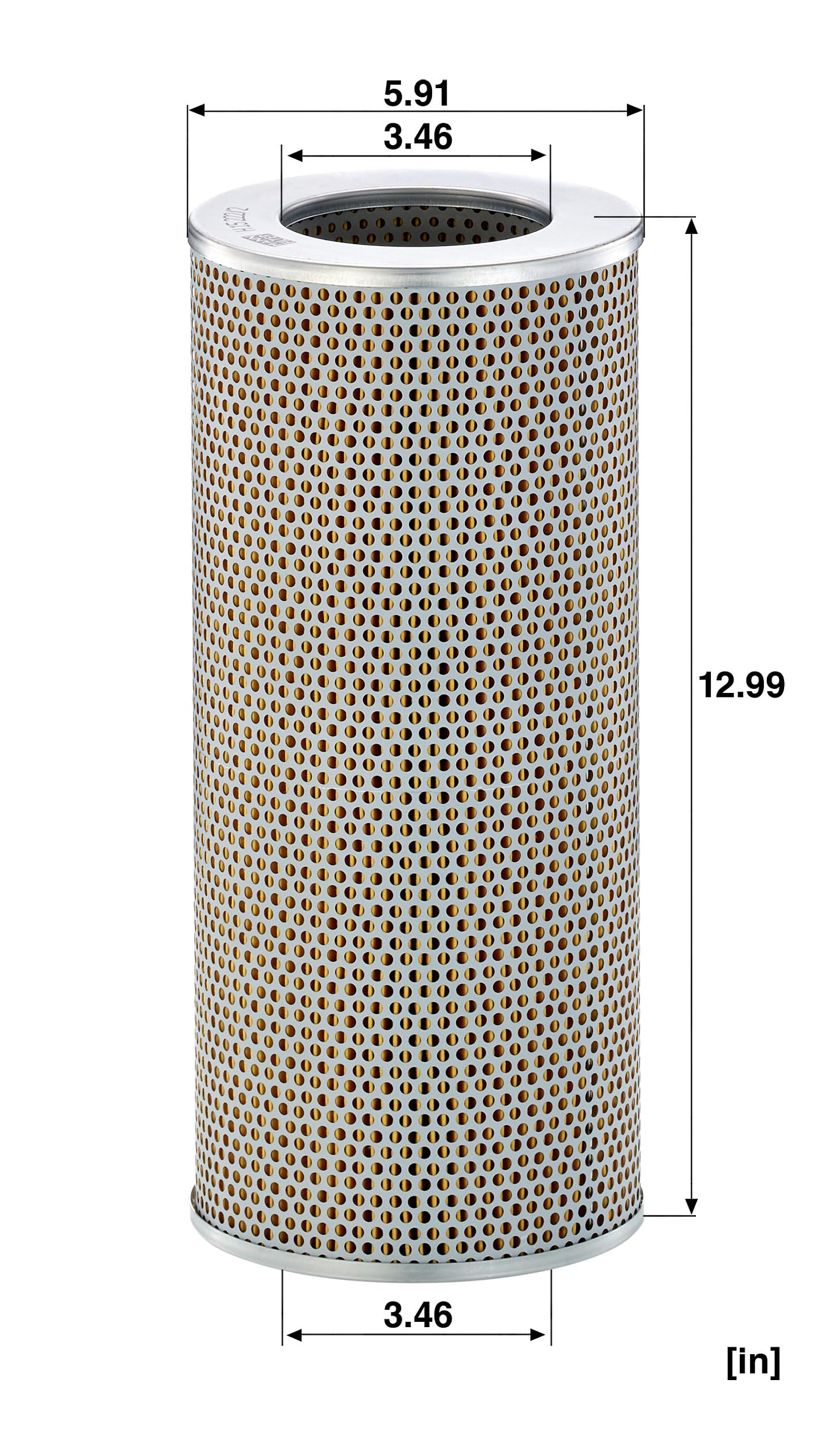 MANN-FILTER H 15 222/2 Filtro de aceite - para Aplicaciones fuera de autopista