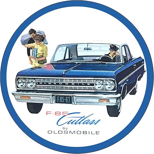 Miniatura 42 de Buick Car Company Authorized Service Insignia Emblem Seal Vintage Gas Signs Reproducción Car Company Letreros de metal de estilo vintage Letreros de