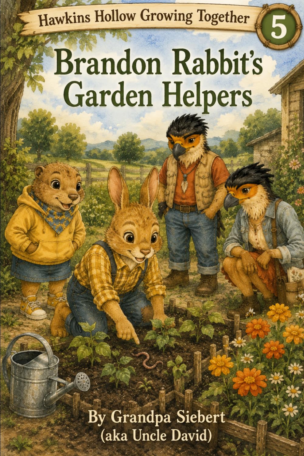 Brandon Rabbit’s Garden Helpers (Hawkins Hollow Growing Together)