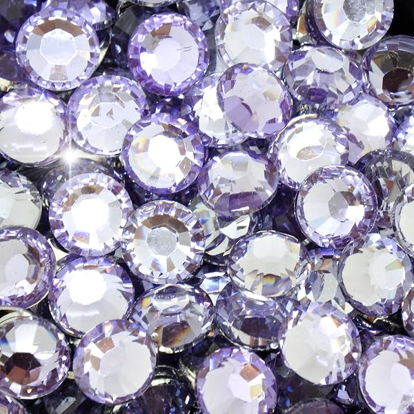 Little Snow Direct® Pack of 1000 Flat Back Rhinestones Diamante Gems Nail Art & Crafts (4mm, Metallic Gold) - 5