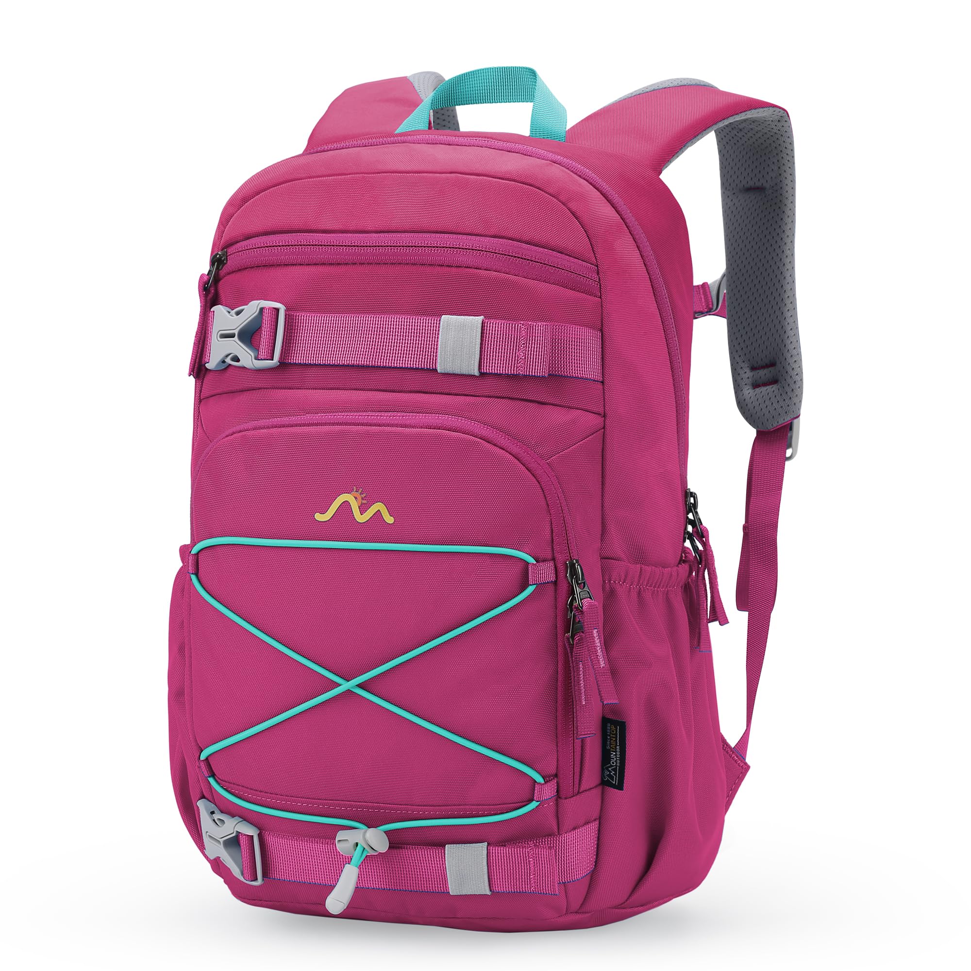 Mountaintop Kinderrucksack Mädchen Jungen Schulrucksack Schultasche für Schule Wander, 15L, 25 x 14 x 41 cm