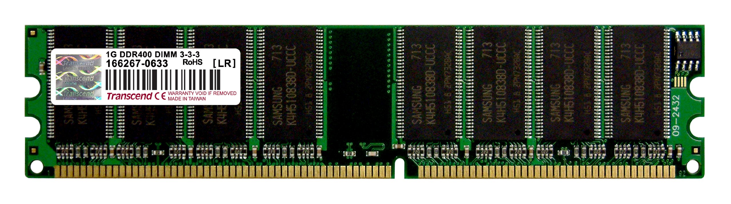 Amazon | Transcend 1GB DDR400 DIMM TS128MLD64V4J | トランセンド