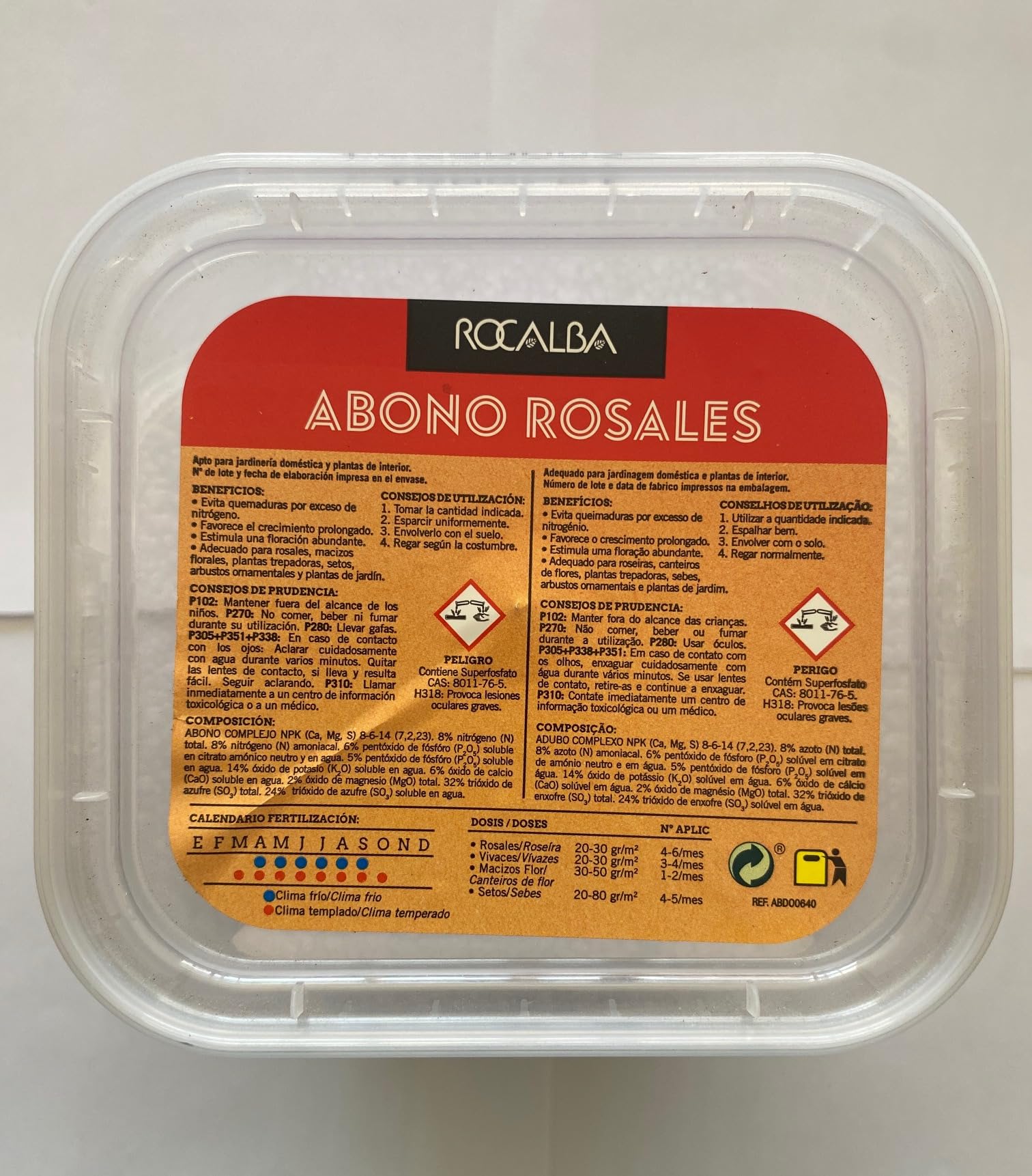 Rocalba ABONO Rosales 1KG