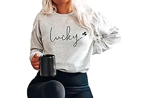 Saint Patrick's Day Shamrock Women's Sweatshirt