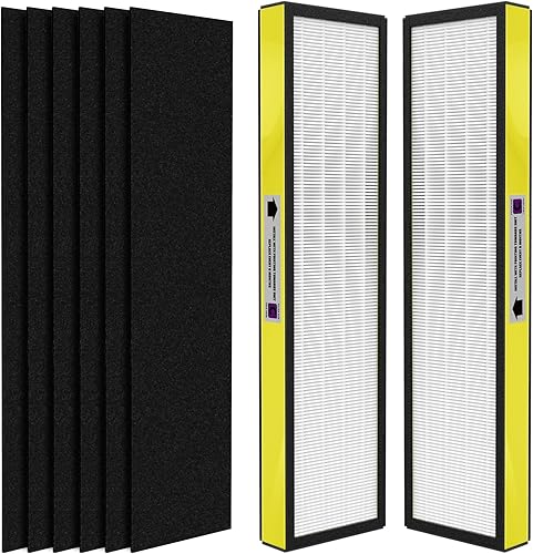 Miniatura 8 de Paquete de 3 filtros de repuesto HEPA True FLT5000 FLT5250PT FLT5111, compatible con purificador G-Guardian AC5000, AC5000E, AC5250PT, AC5350B