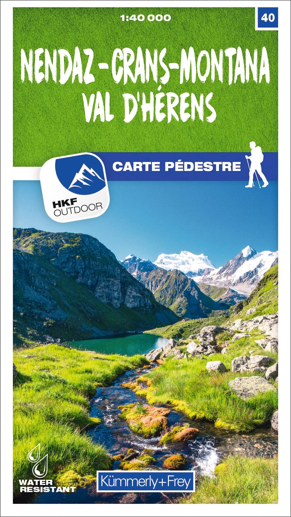 Nendaz / Crans-Montana / Val d'Hérens: 40 (Hiking maps of Switzerland)