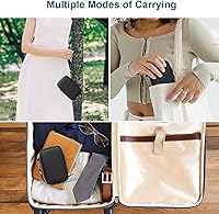 Vista 3 de Canboc Funda de transporte para cámara digital Kodak PIXPRO WPZ2, resistente e impermeable, bolsa de fotografía subacuática, bolsillo de malla