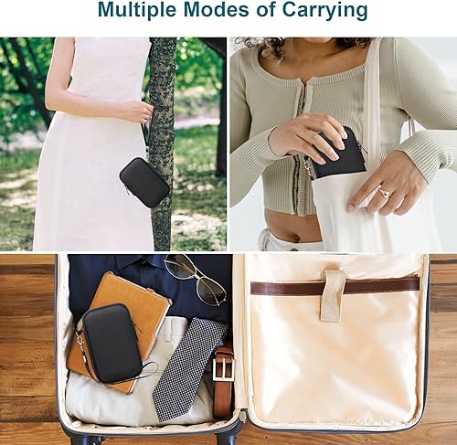 Miniatura 3 de Canboc Funda de transporte para cámara digital compacta Sony RX100 VII RX100 VI RX100 V RX100 IV RX100 III - Bolsa para cámara digital compacta para