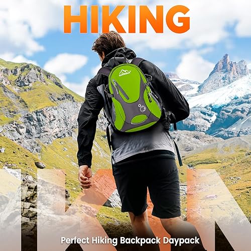 Miniatura 6 de Sunhiker M0714 - Mochila de senderismo para ciclismo resistente impermeable ligera20-25L