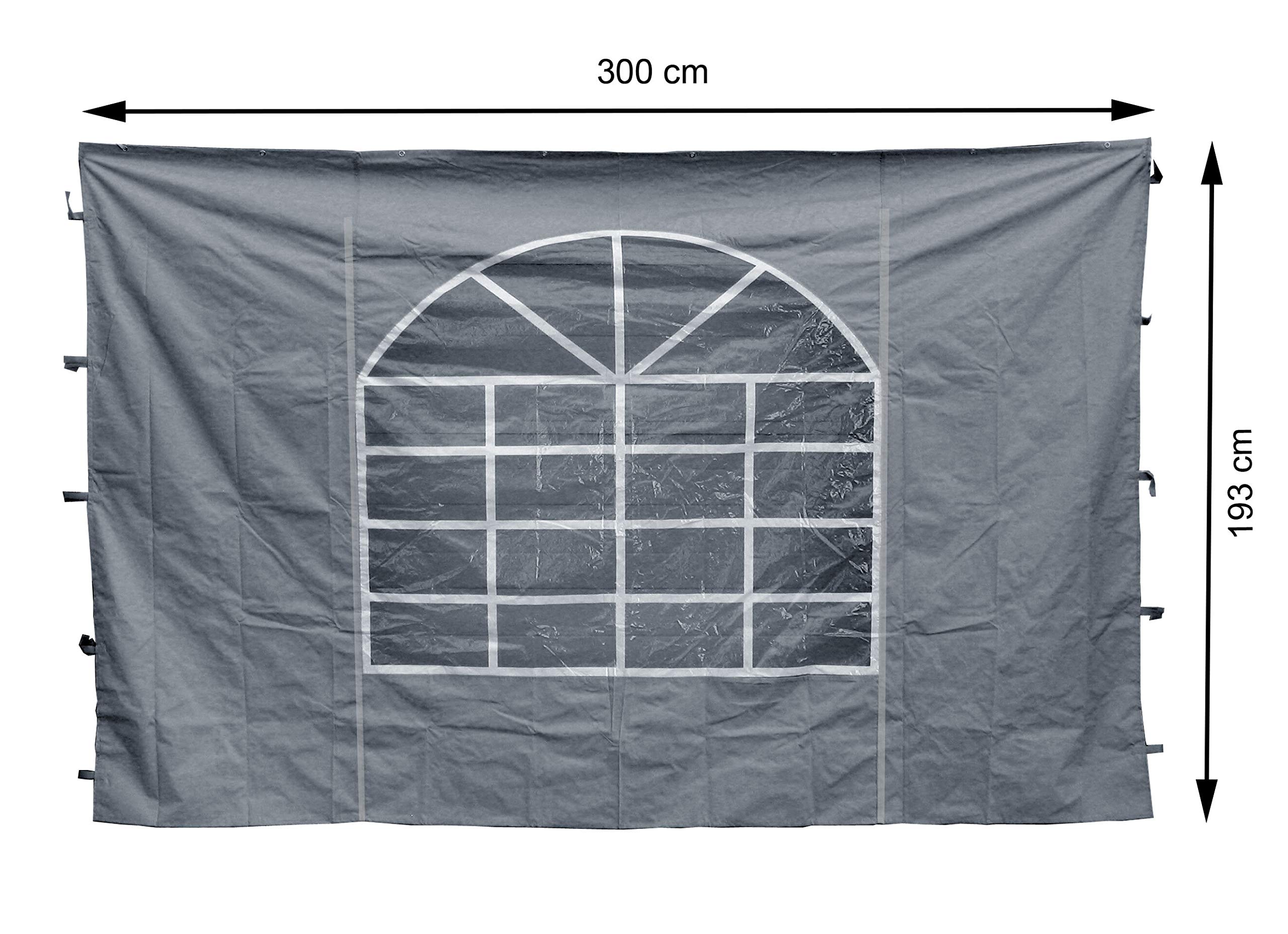 Tende Laterali Per Pergola 3x4m QUICK STAR - 3 Pareti In Poliestere