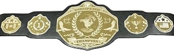 Undisputed Belts Fully Custom Championship Belt - Custom images and Text with Design Proofs