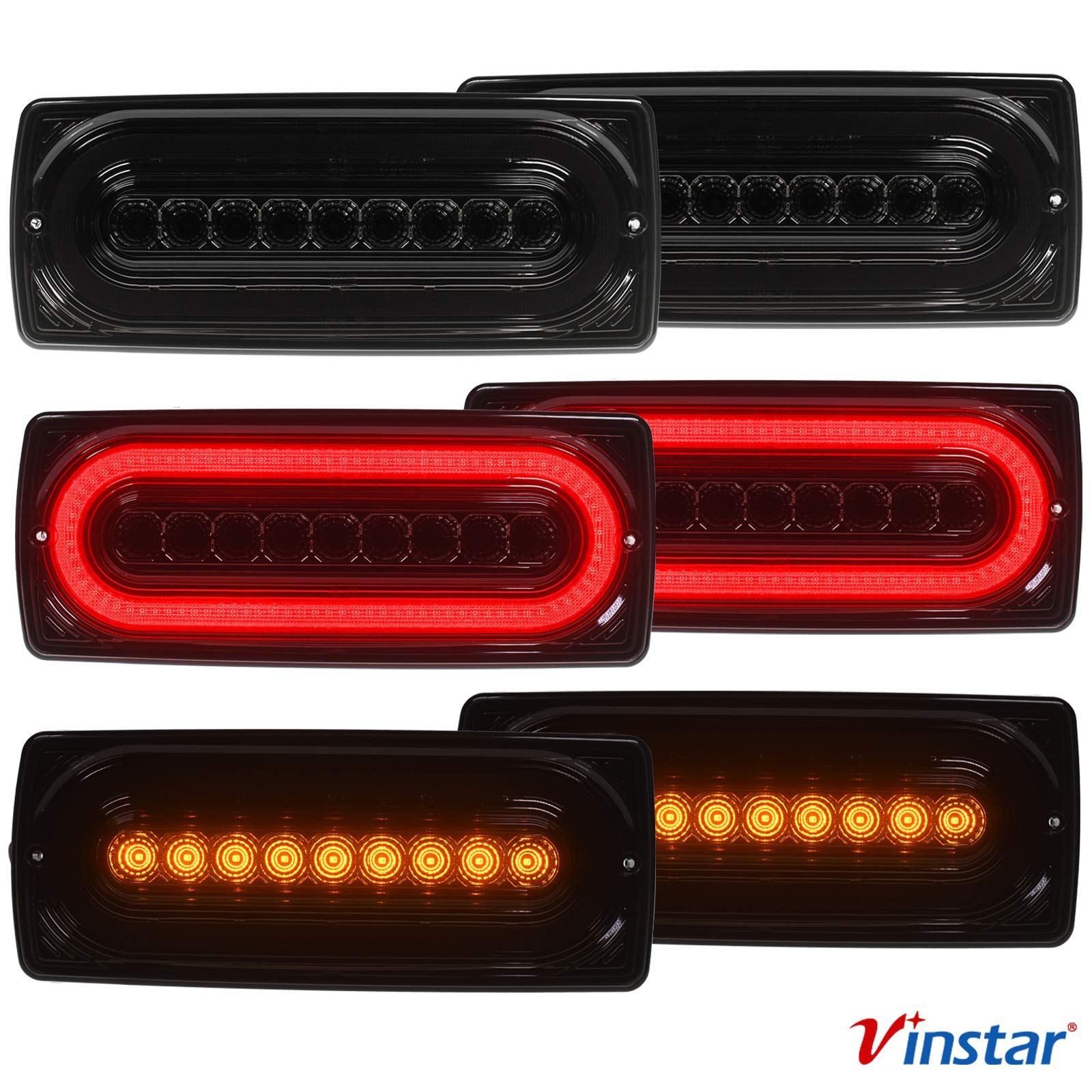 LED Rücklicht Bremslicht Rückleuchten Standlicht kompatibel mit G-Klasse W463