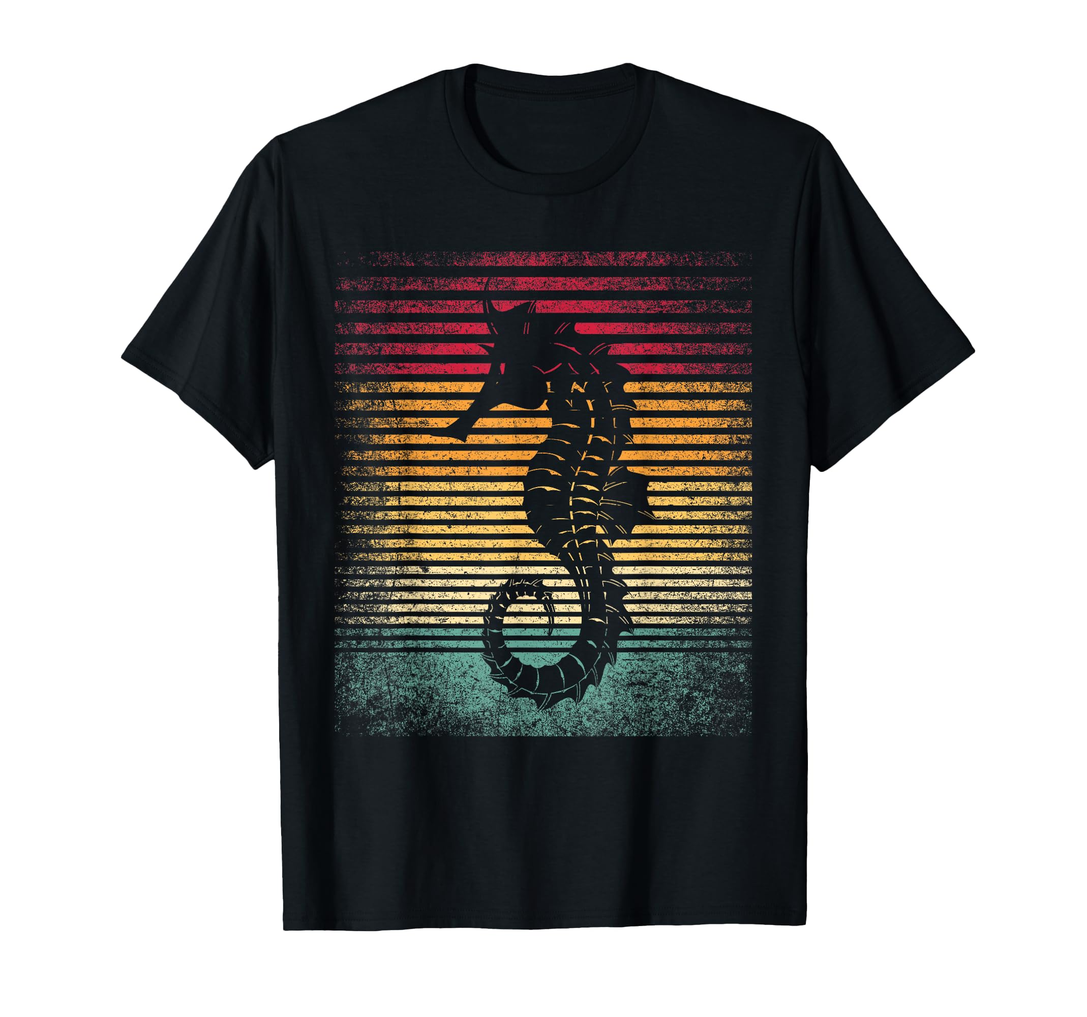 Vintage Retro Seahorse Funny 70's 80's Style Men Women Gift T-Shirt