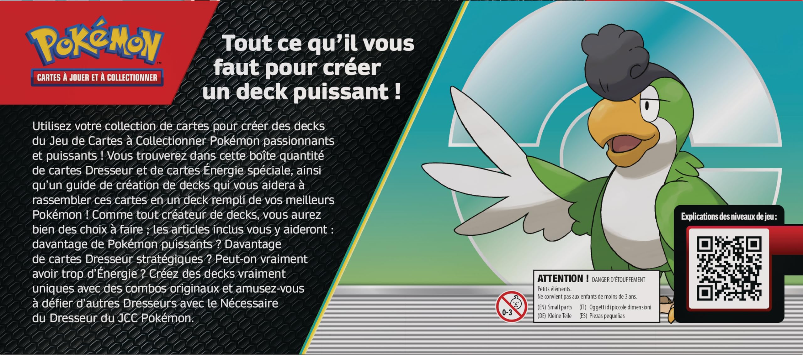 Nécessaire Du Dresseur Pokémon JCC – +50 Cartes Utiles – 4 Boosters – 65 Protège-cartes – Dé Et Marqueurs – Pour Joueurs Expérimentés