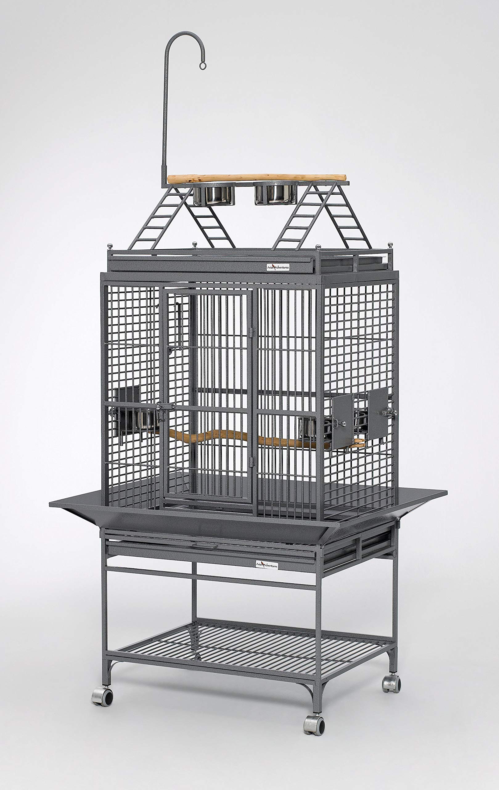 MidWest Homes for Pets Chiquita Bird Cages |Ideal for Senegals, Conures, Quakers, Lories, Caiques & Plonus | 29.62L x 35.75W x 57.5H Inches, 85 lbs.