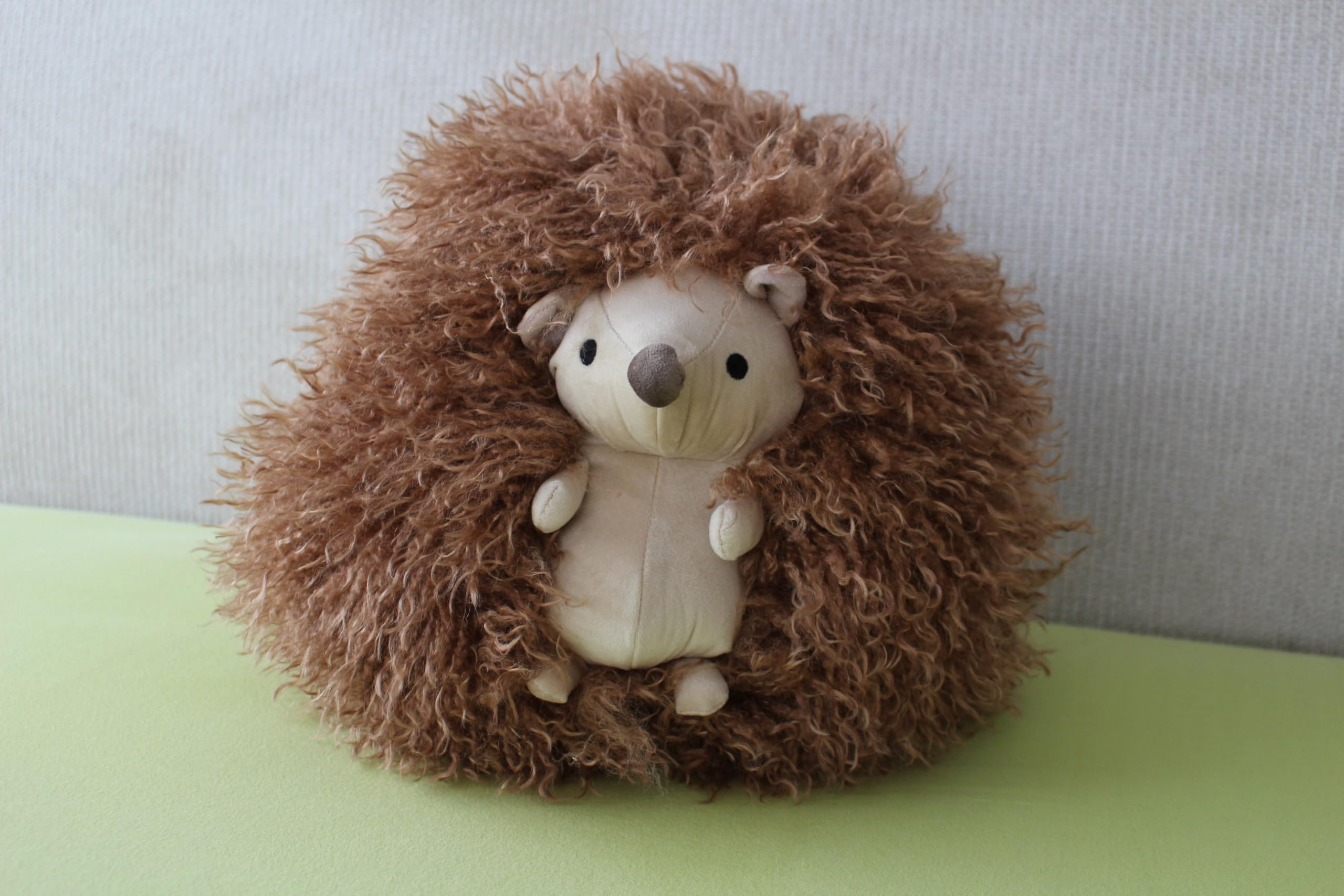 MAGMA Formkissen Ducky Igel Fellimitat aus Polyester