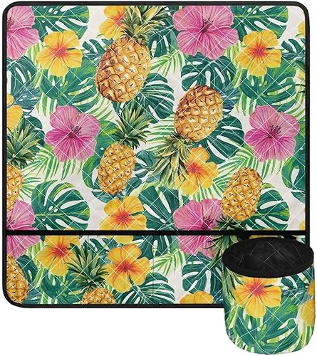 Miniatura 67 de Estera de máquina de coser con flores brillantes y florales bohemias, reduce la vibración, antideslizante, organizador duradero