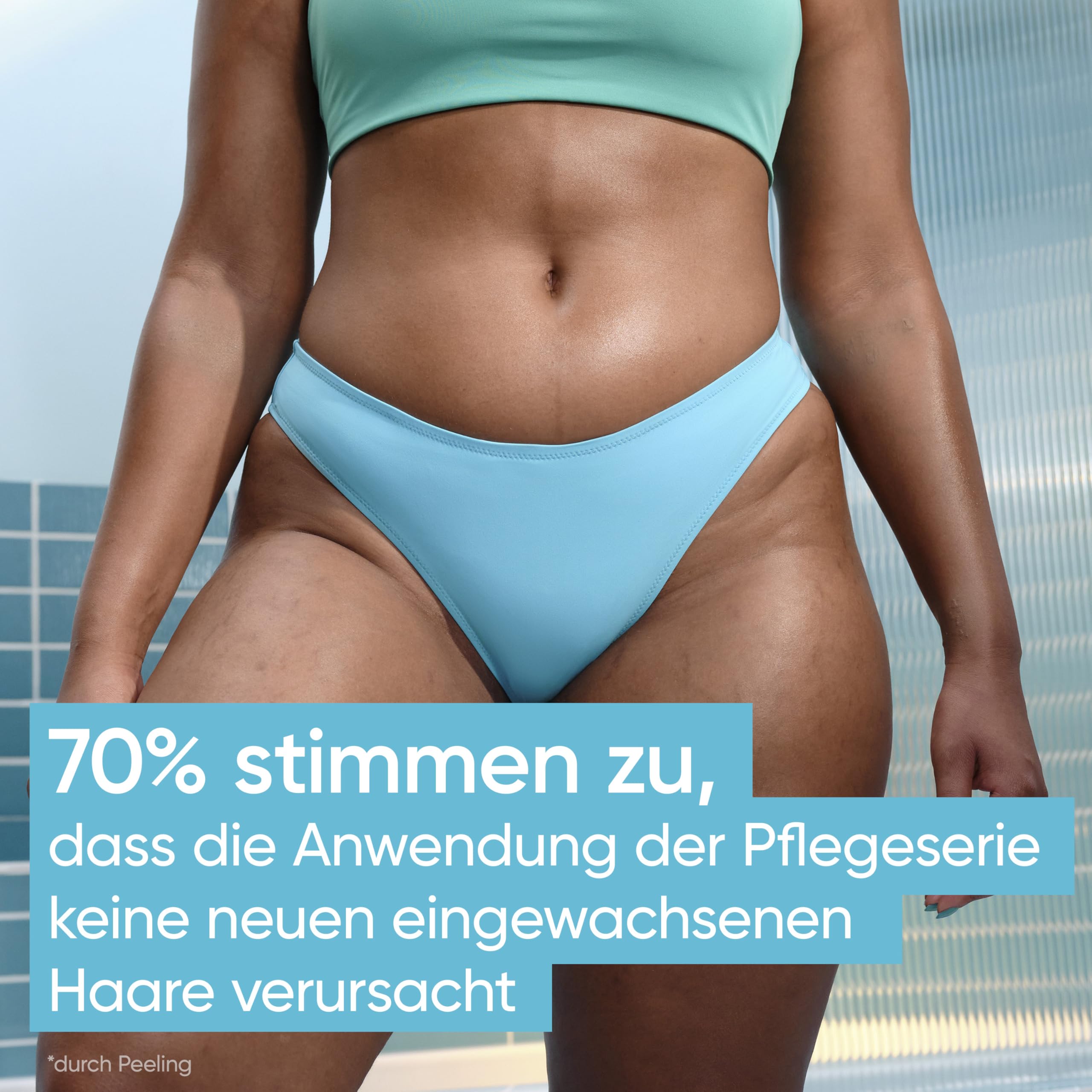 Gillette Venus Intimate Rasierer Damen, Hellblau - Damenrasierer für Den Intimbereich, Intimrasierer für Frauen, Nassrasierer, Inkl. 5 Rasierklingen, Handstück und Duschhalterung