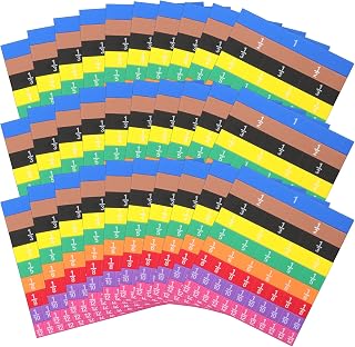 Sayglossy 30 Sets Fraction Tiles Set for Math Classroom Fractions Manipulatives Math Learning Manipulatives for Home School Supplies