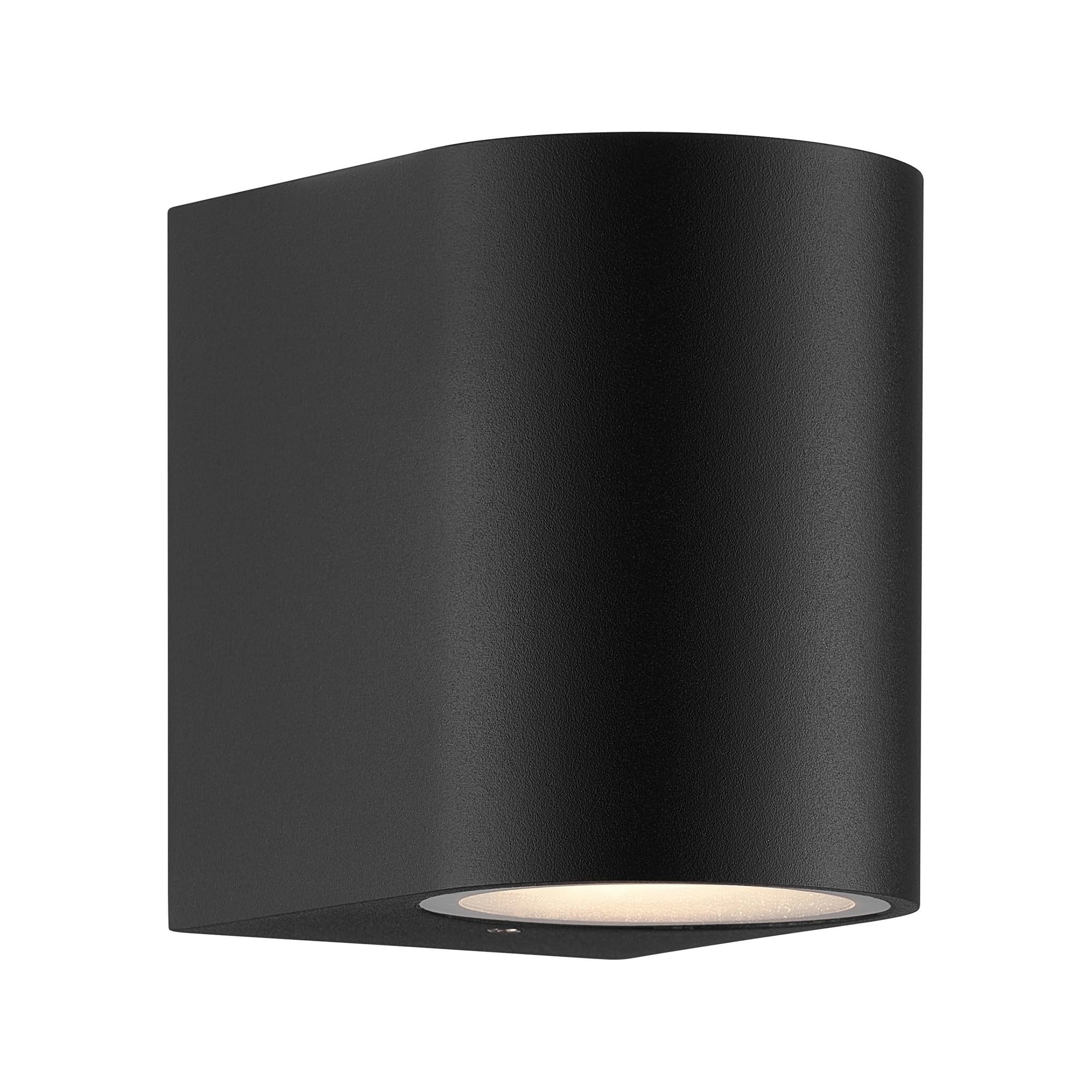 Nordlux Dion Black Downward Facing Wall Light