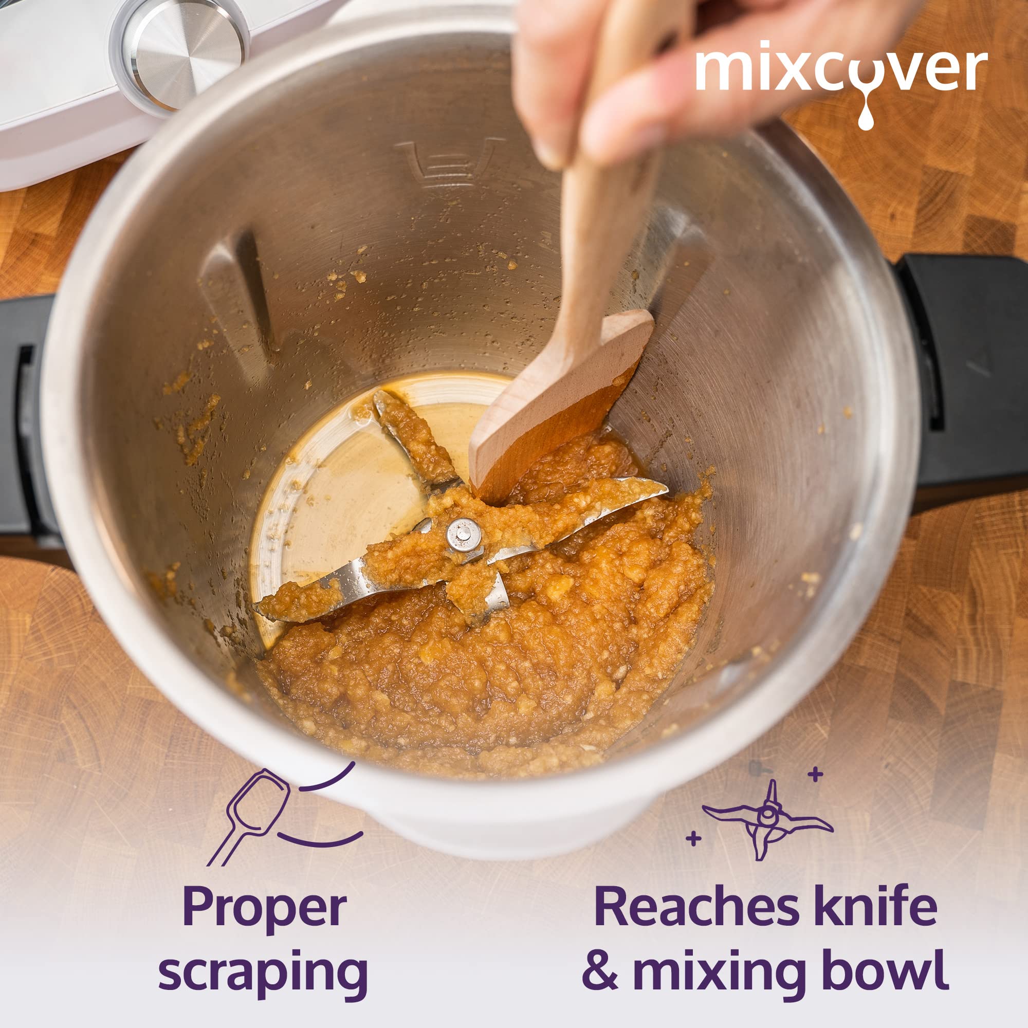 Image secondaire de Presse-agrumes mixcover pour Thermomix TM31 - Extraction facile du jus