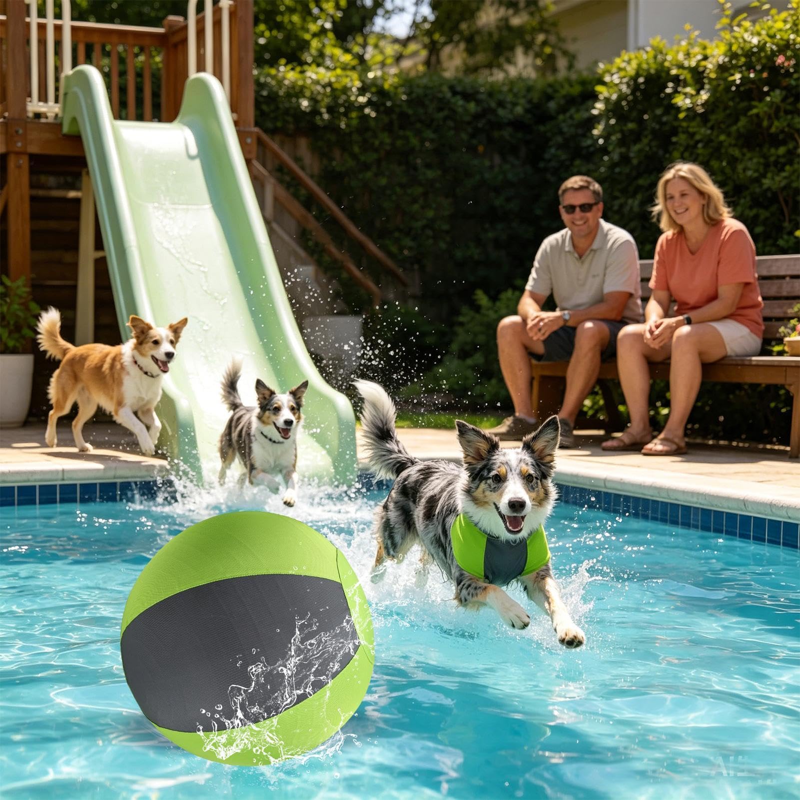 Pelota gigante pastoreo para perros Mordedor Inflable Cachorros | Juguete Ejercicio Cachorros Dueños de mascotas, amantes de animales, entrenadores, patio, jardín, parque, piscina