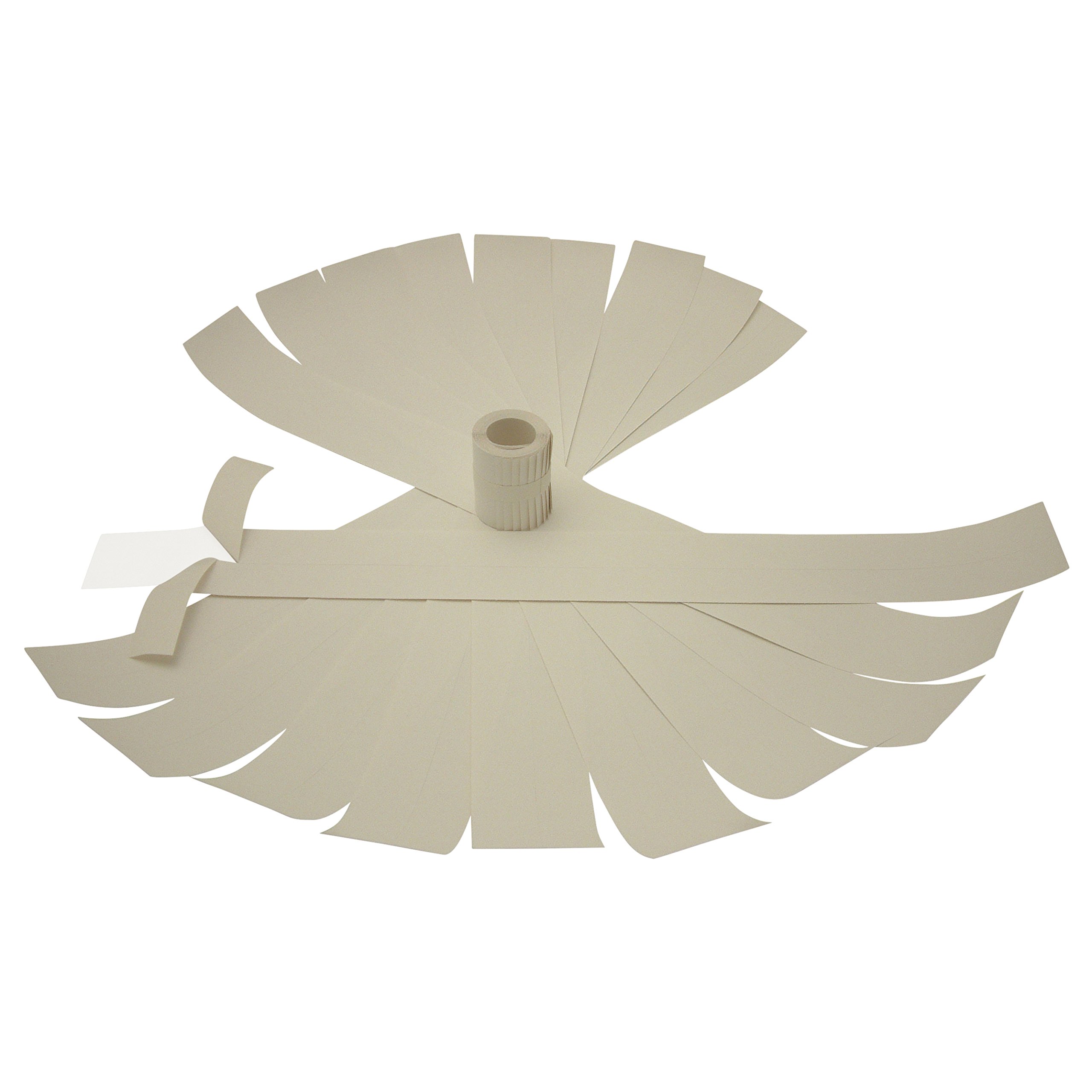 FindTape Return Tape [BOPP Film] (RT150): 2 in. x 24 in. (Clear) / 10 Rolled Strips