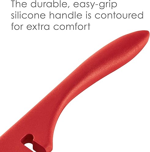 Miniatura 7 de Rachael Ray - Juego de utensilios de cocina antiadherentes de aluminio anodizado con tapas de cristal, juego de ollas y sartenes de 10 piezas y