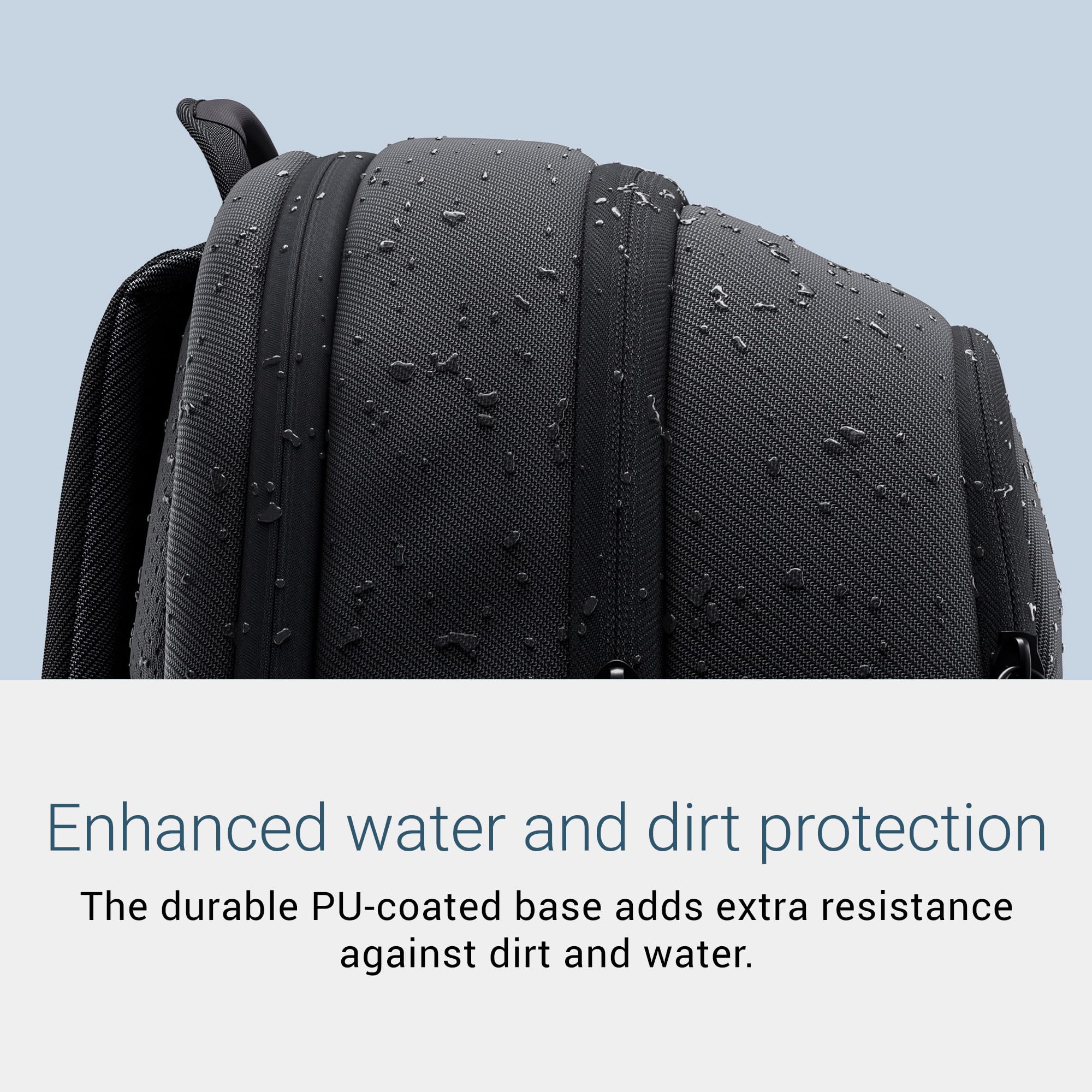 Dell EcoLoop Housse de transport (sac à dos) pour ordinateur portable de 14" à 16" – Intérieur anti-rayures, fermeture éclair imperméable, fond résistant à la saleté, anti-rayures