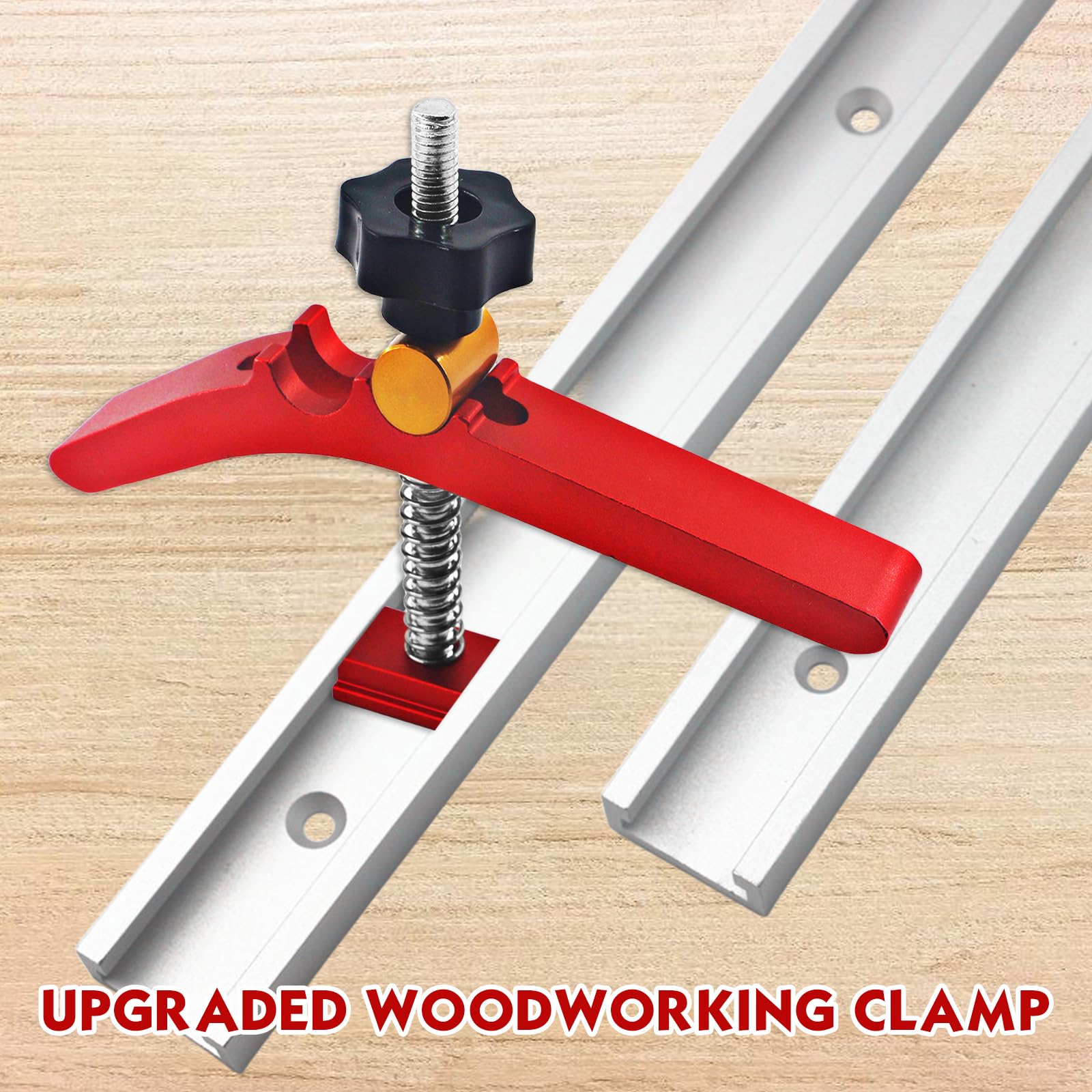 8mm Schnellspannklemme Set Für T-Nut Schienen - Perfekt Für Holz- & Metallbearbeitung