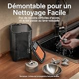 PETKIT Distributore Automatico Cibo Gatti, 3L Distributore Automatico Cibo Cani,2.4G WiFi,1-10 Pasti,1-15 Giorni,Ciotola in Acciaio Inox 304,Tecnologia Fresh Lock - 9